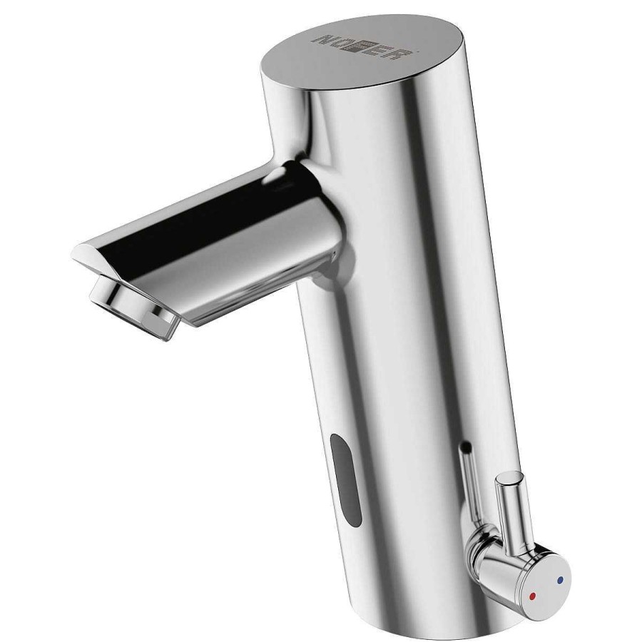 Grifer A De Ba O Nofer | Grifo Mezclador Electr Nico Para Lavabo Caudal Leed 07261M.Lb Nofer