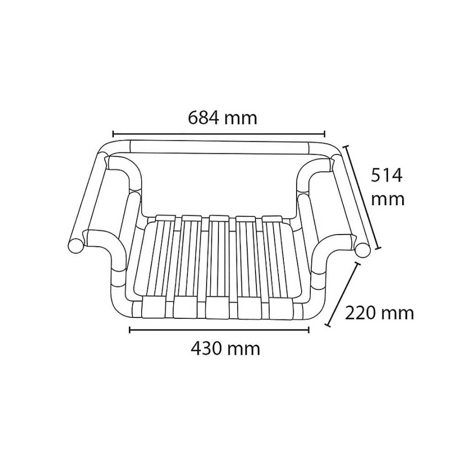 Accesibilidad PrestoEquip | Asiento Para Ba Era Prestoequip 89230