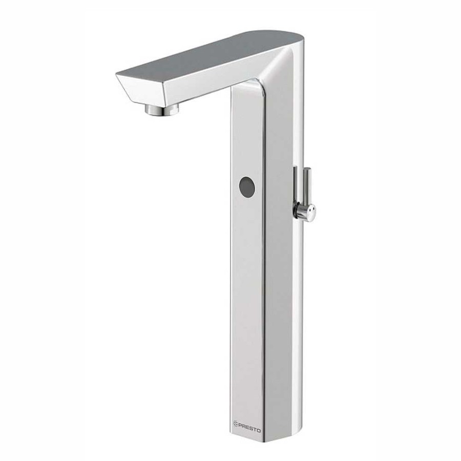 Grifer A De Ba O Presto Iberica | Grifo Electr Nico Temporizado Sensor Para Lavabo Mezclador Presto Xt Elec Lm Alto Presto