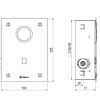 Grifer A De Ba O Presto Iberica | Fluxor Inodoro Por Sensor Accionamiento Mediante Sensor. Presto Domo Sensia I 79725 Presto Iberica