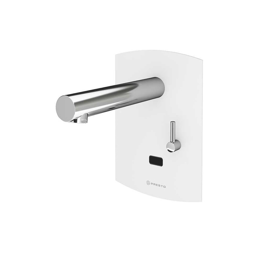 Grifer A De Ba O Presto Iberica | Grifo Temporizado Lavabo Mezclador Mural Por Sensor Accionamiento Mediante Sensor. Presto Domo Sensia Pm 79261 Presto Iberica