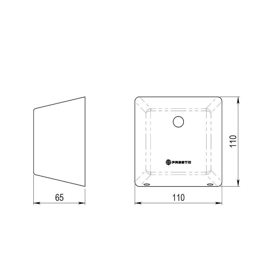 Grifer A De Ba O Presto Iberica | Grifo Temporizado Urinario Sensor Visto Accionamiento Mediante Sensor Presto Kit De Transformaci N Novo Sensia Ue 77708 Presto Iberica