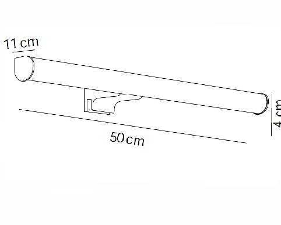 Iluminaci N Manillons Torrent | Aplique Led 500 Mm Redondo Cromo Modelo Apliques 7644002 Manillons Torrent