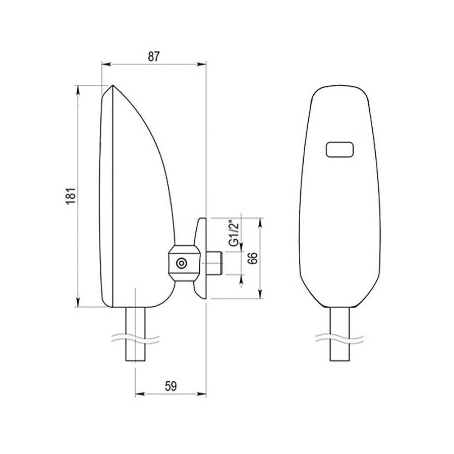 Grifer A De Ba O Presto Iberica | Grifo Temporizado Urinario Sensor Visto Accionamiento Mediante Sensor. Presto Domo Sensia U Ple79500 Presto Iberica