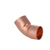 Tuber As Pressman | Curva Hembra-Hembra Soldar Cobre 15Mm 45° Agua Potable 1251015041 Pressman