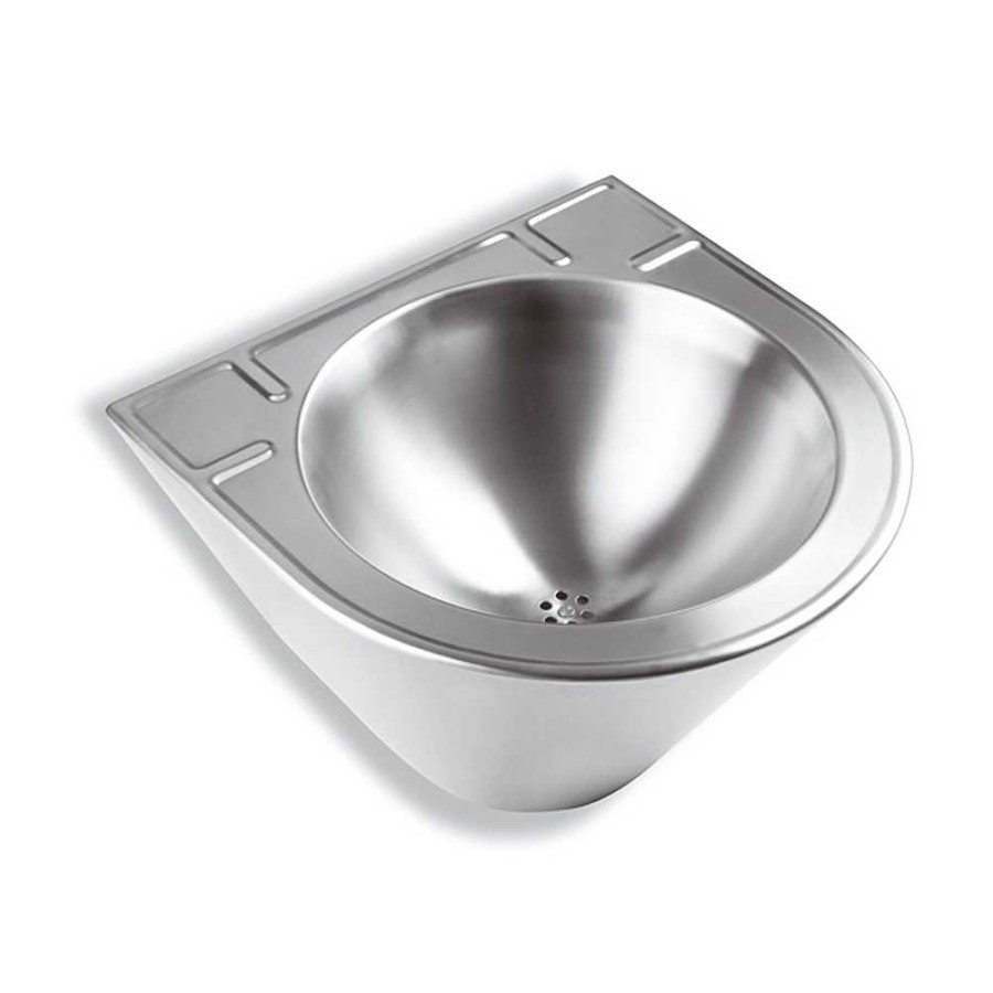 Sanitarios Acero Inox PrestoEquip | Lavabo Prestosan Inox Cono Prestoequip 88853