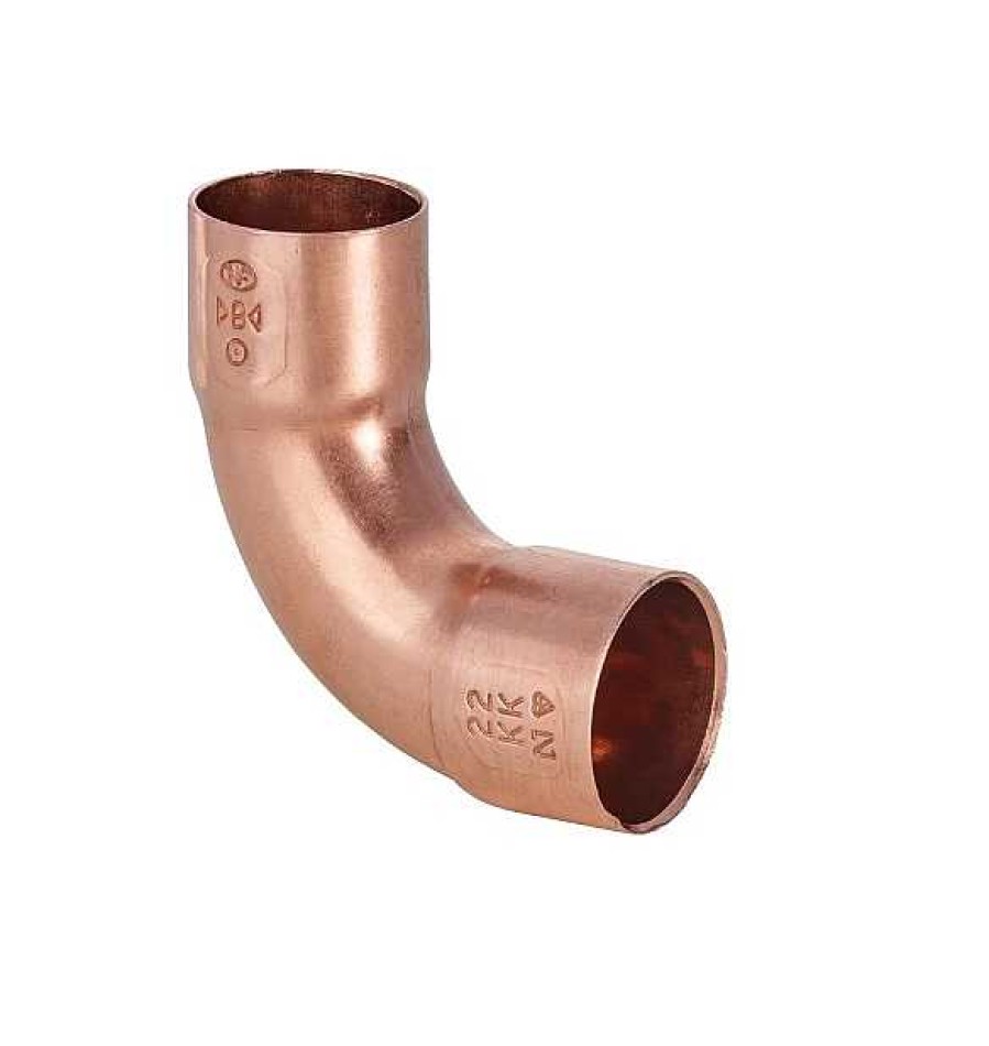 Tuber As Pressman | Curva Hembra-Hembra Soldar Cobre 15Mm 90° Agua Potable 1251015002 Pressman