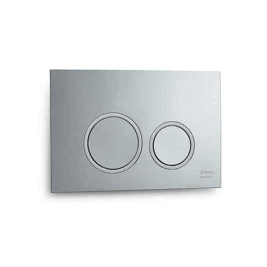 Inodoros Drena | Placa Pulsadora Doble C Rculos Drena