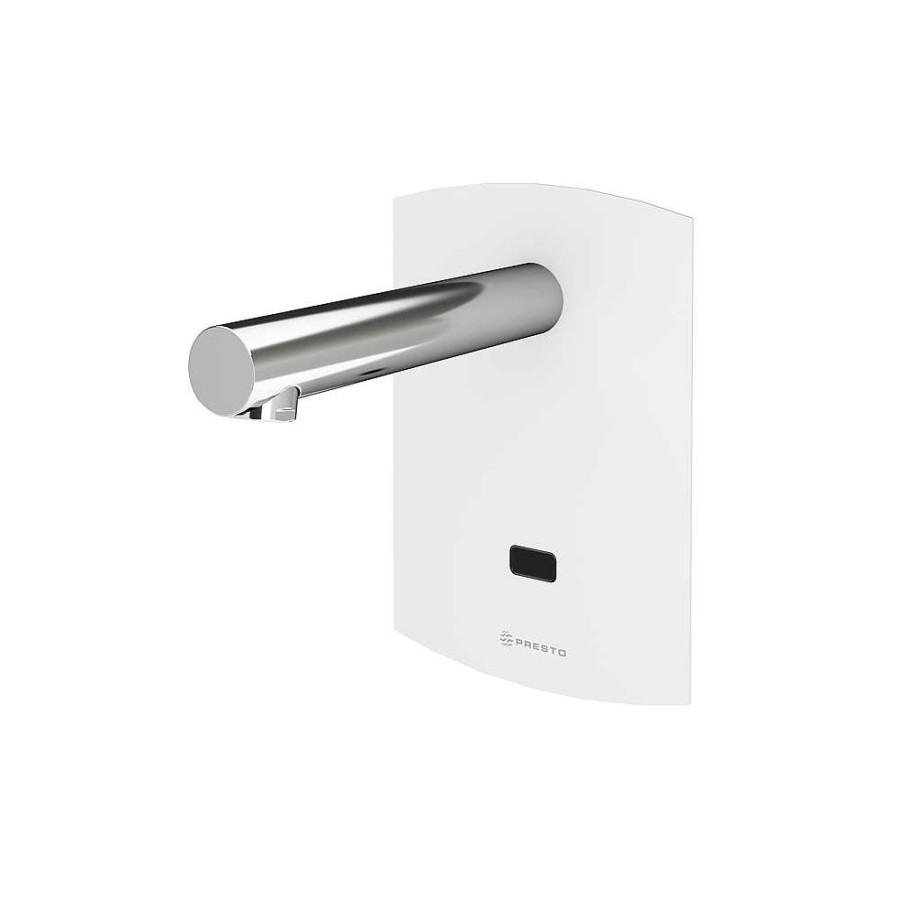 Grifer A De Ba O Presto Iberica | Grifo Temporizado Lavabo Un Agua Mural Por Sensor Accionamiento Mediante Sensor. Presto Domo Sensia P 79221 Presto Iberica