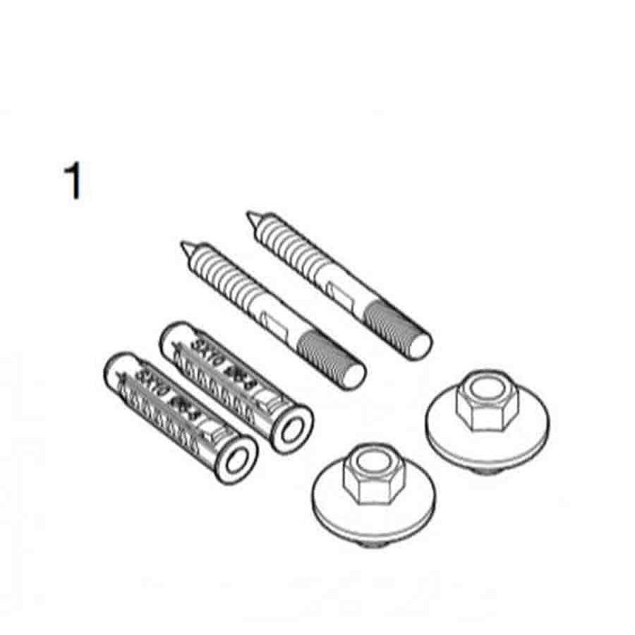 Inodoros Roca | Juego De Tornillos Para Fijaci N De Lavabos Roca Av0007500R