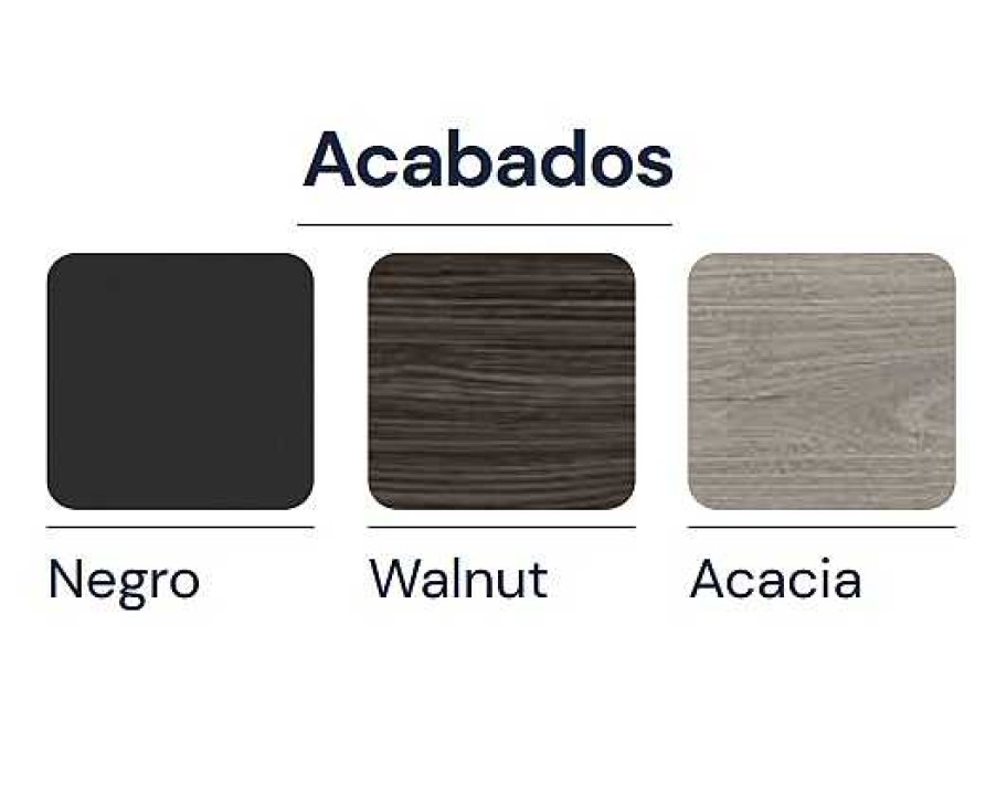 Encimeras Baños 10 | Encimera Tapa De Madera Para Mueble O Suspendida 15 Cm De Grosor Negro, Walnut O Acacia Leo Peak Ba Os 10