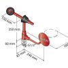 Seguridad Y Protecci N PrestoEquip | Lava-Ojos De Emergencia Repisa Prestoequip 85760