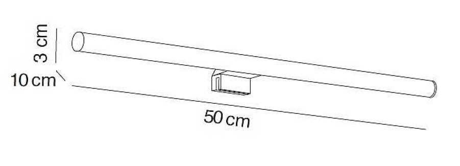 Iluminaci N Manillons Torrent | Aplique Led 500 Mm Redondo Cromo Modelo Apliques 7663002 Manillons Torrent