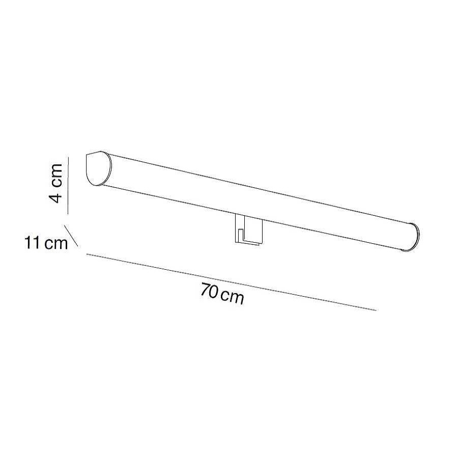 Iluminaci N Manillons Torrent | Aplique 70 Cm Redondo 7645 Manillons Torrent M049.07645002