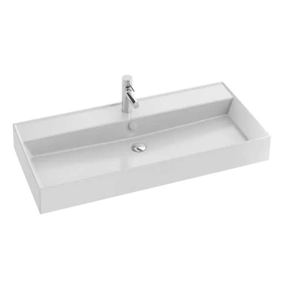 Encimeras Jacob Delafon | Lavabo 100 Cm Blanco Vivienne Jacob Delafon