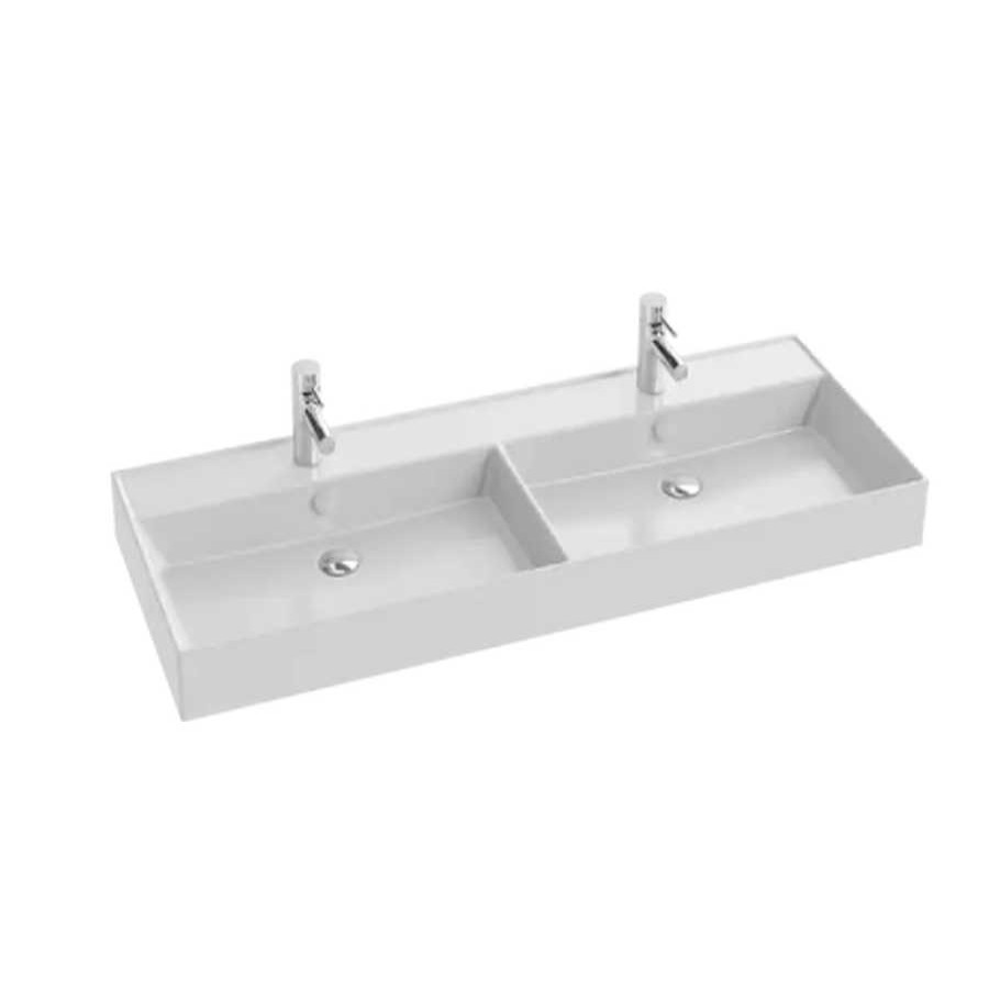 Encimeras Jacob Delafon | Lavabo Doble Seno 120 Cm Vivienne Jacob Delafon