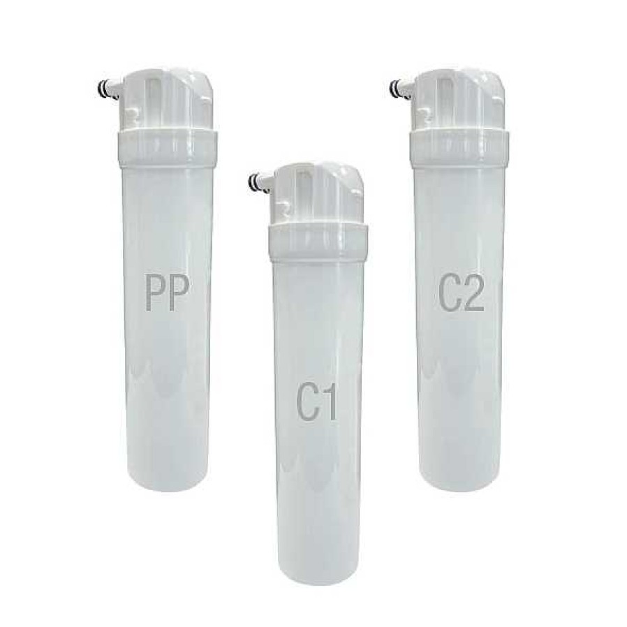 Cocina Clever | Pack Cartuchos Pp-C1-C2 Para Unidad De Tratamiento Del Agua Pure 61535 Grifer A Clever